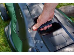 Газонокосилка электрическая BOSCH AdvancedRotak 660 (1700 Вт, шир. 420 мм, выс. 25-80 мм, пластм. корпус, без мульчир., травосборник 50 л)
