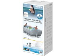 Каркасный бассейн Intex Prism Frame 26784NP (300х175х80 см) с лестницей и фильтр-насосом
