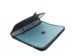 Портфель А4 на 2 отделения на замке бирюзовый Metallik Darvish DV-1374M-TQ