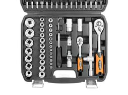 Набор головок и бит 94пр. SKIPER (1/4", 1/2", 6 граней) (SK115-94)