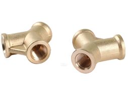 Соединение внутр. резьба 1/4" Y-образное (латунь) ECO (AB-Y-FT14)