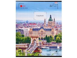 Тетрадь 48л кл. "Старый город" обложка цветная мелованная Проф-Пресс 48-9018