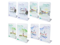 Подставка-ограничитель для книг (2шт в комплекте) металлическая ассорти 13*10,3*20см Darvish DV-13918