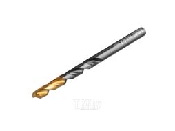 Сверло по металлу, 4,2 мм, HSS-Tin, Golden Tip, 10 шт. Denzel 717210