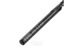 Сверло по металлу, 4,2 мм, HSS-Tin, Golden Tip, 10 шт. Denzel 717210