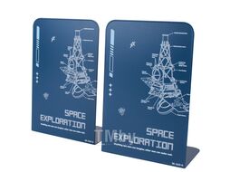 Подставка-ограничитель для книг (2шт в комплекте) металлическая ассорти 13*10,3*20см Darvish DV-13919