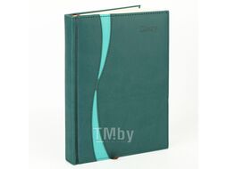Ежедневник 14*20,5см недатиров. 192л обложка к/з двухцветный Darvish DV-11595