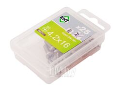 Шуруп с полукр. головкой PH 4.2х16, DIN7981, нерж. сталь (25шт) EKT B007717