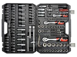 Набор инструмента 1/2", 3/8", 1/4" (173пр.) CrV Yato YT-38931