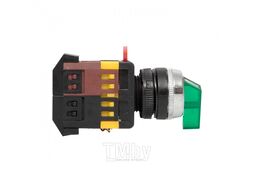 Переключатель ANLC-22 2P зеленый с подсветкой 220В NO+NC EKF PROxima