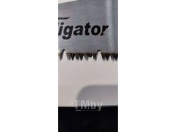 Ножовка по дереву 400мм, 7TPI, 3D-заточка, закал.сталь, Alligator, рукоятка 2K KERN KE125867 (УЦЕНЕННЫЙ)