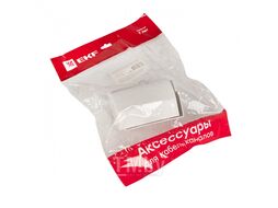 Угол внешний (100х40) (2 шт) белый EKF-Plast