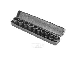 Набор головок ударных 10пр.1/2" (6-гран) (10, 12, 13, 14, 16, 17, 19, 21, 22, 24, мм), в металл. кейсе FORCEKRAFT FK-4109-5MPB