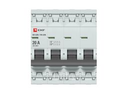 Выключатель нагрузки 4P 20А ВН-63N EKF PROxima S63420