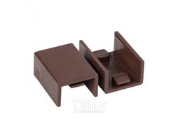 Соединитель (15х10) (4 шт) темное дерево EKF-Plast