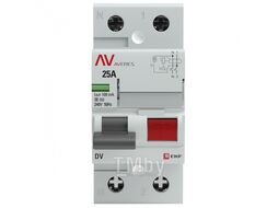 Устройство защитного отключения DV 2P 25А/100мА (S) EKF AVERES rccb-2-25-100-s-av