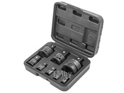 Набор адаптеров ударных, 8пр(1/4(F)x3/8"(M), 3/8(F)x1/4"(M), 3/8(F)x1/2"(M), 1/2(F)x3/8"(M), 1/2(F)x3/4"(M), 3/4(F)x1/2"(M), 3/4(F)x1"(M), 1(F)x3/4"(M) в кейсе Forsage F-4089MPB