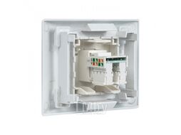 Розетка RJ45 кат. 5e, 2 модуля EKF