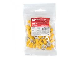 Наконечник кольцевой изолированный НКИ 6.0-6 (50шт.) EKF PROxima