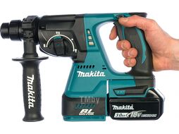 Аккум. перфоратор MAKITA DHR 242 Z в кор. (18.0 В, БЕЗ АККУМУЛЯТОРА, 2.4 Дж, вес 3.3 кг)