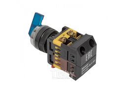 Переключатель ANLC-22 2P синий с подсветкой 380В NO+NC EKF PROxima