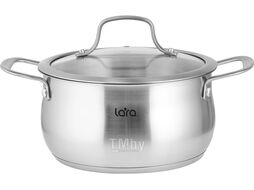 Кастрюля LARA LR02-352 (нерж) серия ПРОВАНС