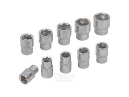 Набор головок 10пр., 3/8" (8, 10-15, 17, 19, 21мм),на пластиковом держателе BaumAuto BM-3101-5