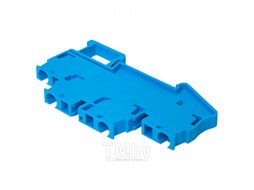 Колодка клеммная пружинная двойная JXB-ST-4 32А синяя EKF plc-jxb-st-4-4-2-blue