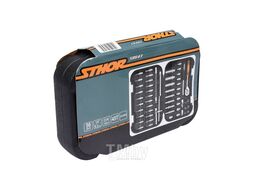 Набор инструмента 1/4" 56пр. Sthor 58643