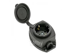 Розетка EKF PROxima 2P+PE 16A 230В IP44 / RPS-014-16-230-44
