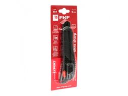 Нож строительно-монтажный 18 мм НСМ-50 (18мм)(SK4) Heavy Duty (до 25 кг) EKF Expert