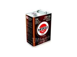 Масло моторное GOLD HYBRID SN API SN 100% Synthetic MITASU 0W16 5L