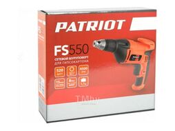 Шуруповерт для гипсокартона PATRIOT FS 550