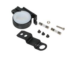 Розетка USB для мотоциклов с вольтметром и термометром (5В, 2.1А+2.1А) (вкл выкл) (AEBJ209)