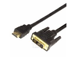 Шнур HDMI - DVI-D, 1,5м, gold, с фильтрами REXANT 17-6303