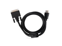 Шнур HDMI - DVI-D, 1,5м, gold, с фильтрами REXANT 17-6303