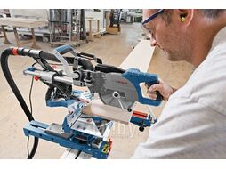 Торцовочная пила BOSCH GCM 8 SJL в кор. (1600 Вт, диск 216х30 мм, глуб. до 70 мм, шир. до 312 мм, лазер) (0601B19100)