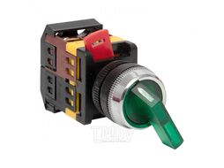 Переключатель ANLC-22 2P зеленый с подсветкой 380В NO+NC EKF PROxima