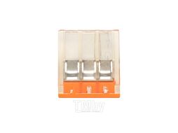 Клемма СМК 2273-243 (с пастой) 3 отверстия 0,5-2.5мм2 (4шт.) EKF PROxima plc-smk-2273-243r