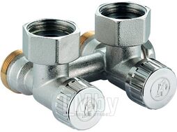 Клапан Н-образный угловой 3/4"3/4"E (для одно- и двухтрубн. систем) GIACOMINI R384X002