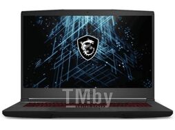 Ноутбук 15" MSI Thin GF63 11UC-088XGE i5-11400H, 8Gb, 256Gb, RTX3050, FHD, IPS, Dos, Рюкзак