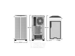 Корпус для компьютера Be quiet! Pure Base 500DX White (BGW38)