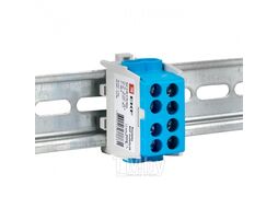 Клемма распределительная КСР с двойным винтом 2x25/2x16 синяя EKF PROxima