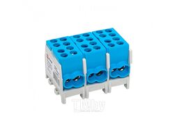 Клемма распределительная КСР с двойным винтом 2x25/2x16 синяя EKF PROxima