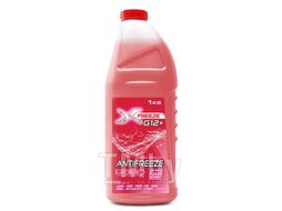 Антифриз красный 1kg (870 мл) X-Freeze G12+ (ГОТОВЫЙ) Red до -40С