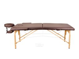 Массажный стол Atlas Sport складной 2-с 60 см деревянный (коричневый)