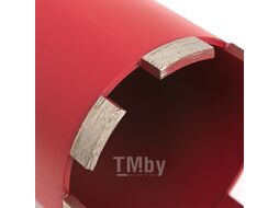 Коронка алмазная (верхнее пылеудаление) DCH-82/120MHS (120мм) Micro Hit Laser M16 EKF Professional dch-82-120-mhs-m16