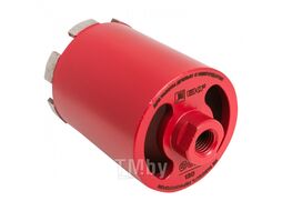 Коронка алмазная (верхнее пылеудаление) DCH-82/120MHS (120мм) Micro Hit Laser M16 EKF Professional dch-82-120-mhs-m16
