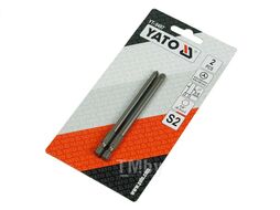 Биты TRI-WING #2, #4 1/4"х100мм (2шт) S2 HRC58-62 Yato YT-0497
