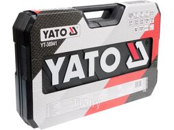 Набор инструмента 1/2", 3/8", 1/4" XXL (225пр.) CrV Yato YT-38941